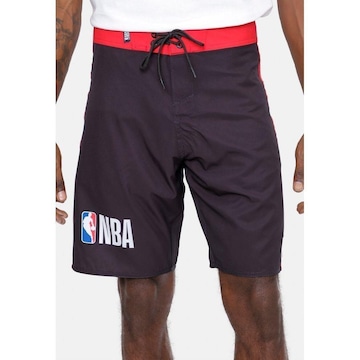 Bermuda Boardshort Nba Logo Team - Masculina