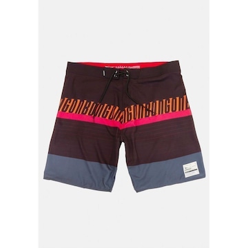 Bermuda Boardshort Onbongo Plus Size Wind - Masculina