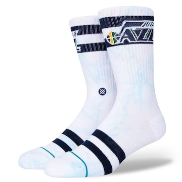 Meia Cano Alto Stance NBA Jazz Dyed - 36 a 44 - Unissex