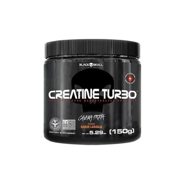 Creatine Turbo Caveira Preta - Uva - 150G