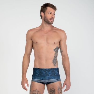 Sunga Boxer Mash Estampa Ráfia - Adulto