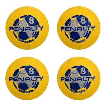 Kit Bolas de Iniciação Penalty Sub8 XXI - 4 Unidades - Infantil