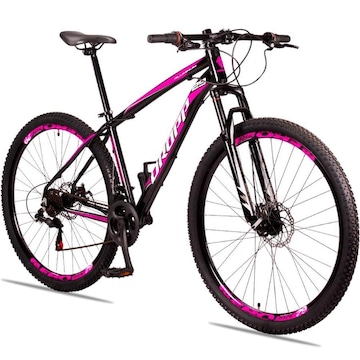 Bicicleta Aro 29 Dropp Aluminum - Freio a Disco e Suspensão Dianteira - Câmbio Importado - 21 Marchas - Adulto