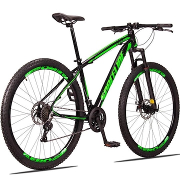 Bicicleta 29 Spaceline Vega - Freio A Disco e Suspensão - Câmbio Shimano - 21V - Adulto