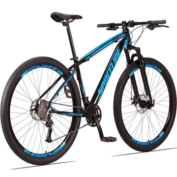 Bicicleta 29 Spaceline Vega - Câmbio Shimano - Freio A Disco E Suspensão - 27 Marchas - Adulto