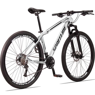 Bicicleta 29 Spaceline Vega - Câmbio Shimano - Freio A Disco E Suspensão - 27 Marchas - Adulto