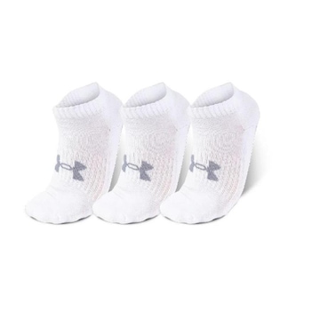 Kit de Meias Cano Curto Under Armour Core Cotton - 3 Pares - Adulto