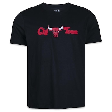 Camiseta New Era Nba Chicago Bulls Core - Masculina