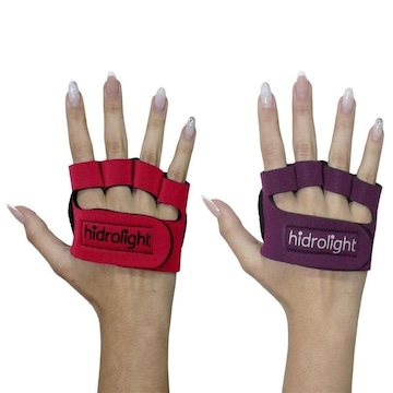 Kit Palmar Hidrolight para Musculação Mini Palma - 2 Pares - Adulto