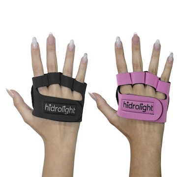 Kit Palmar Hidrolight para Musculação Mini Palma - 2 Pares - Adulto