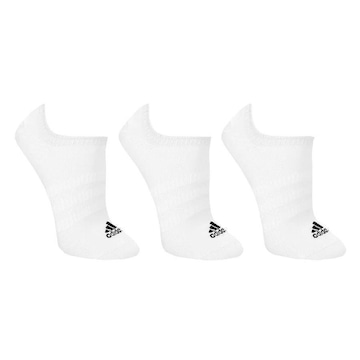 Kit Meias Soquete adidas Fina No Show - 3 Pares - Adulto