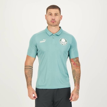 Camisa Polo do Palmeiras Puma Casual - Masculina