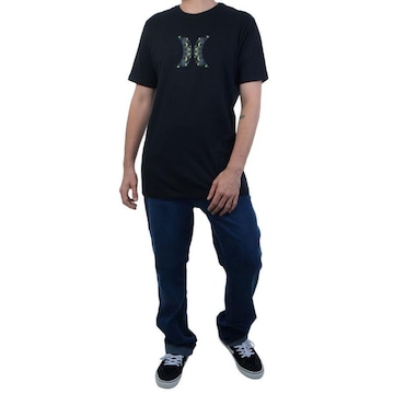 Camiseta Hurley Icon Abstract - Masculina