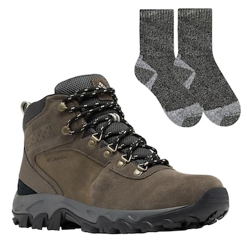 Bota Impermeável Columbia Newton Ridge Plus Ii - Masculina + Meia