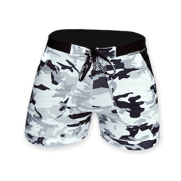 Bermuda Grigo Collection Camuflada - Masculina