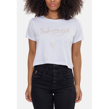 Camiseta Onbongo Ball Off White - Feminina