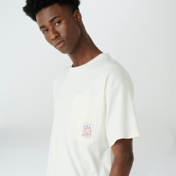 Camiseta Fila Mike Fabric Mix Oversized - Masculina