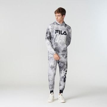 Blusão com Capuz Fila Letter Sky - Masculino