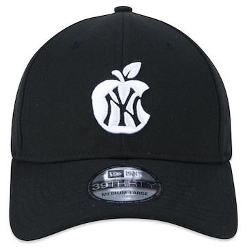 Boné Aba Curva New Era 39Thirty Mlb New York Yankees Core - Fecahdo - Masculino