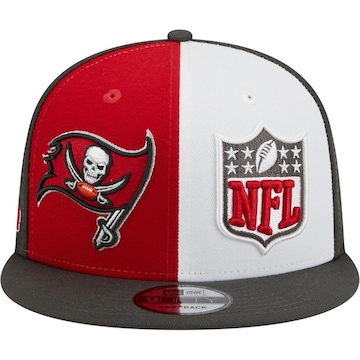 Boné Aba Reta New Era 9Fifty Tampa Bay Buccaneers Sideline 2023 - Snapback - Masculino