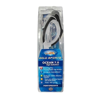 Óculos de Natação Gold Sports Ocean Performance 7.0 High Definition - Adulto