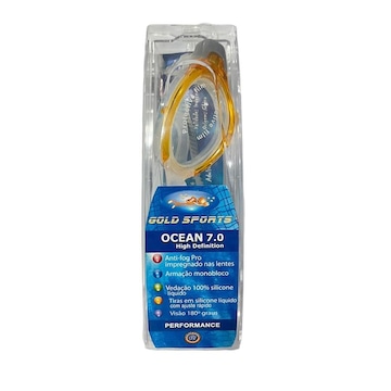 Óculos de Natação Gold Sports Ocean Performance 7.0 High Definition - Adulto