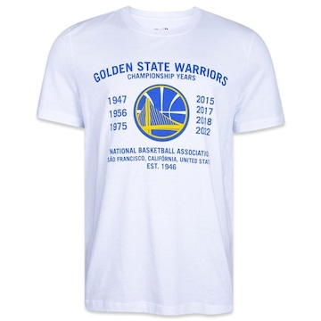 Camiseta New Era Nba Golden State Warriors All Building - Masculina