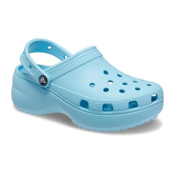 Sandália Crocs Classic Platform Clog W Arctic - Feminino