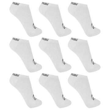 Kit Meias Cano Curto Mormaii Básica - 9 Pares 38 ao 43 - Masculina