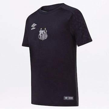 Camisa de Goleiro do Santos Of. 2019 Umbro - Infantil