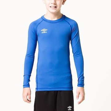 Camiseta Umbro Manga Longa Umbro Térmica Twr Graphic - Infantil