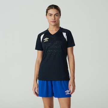 Camisa Umbro Manga Curta Diamond Relief - Feminina