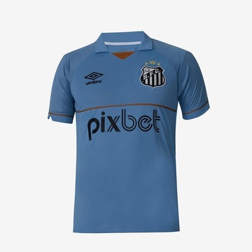 Camisa do Santos Goleiro Oficial 2023 Umbro - Masculina