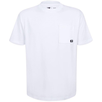 Camiseta New Balance Essentials Com Bolso - Masculina