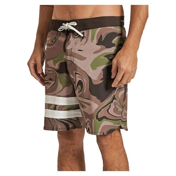 Bermuda Hurley Phantom Block Party 18" Camo - Masculina