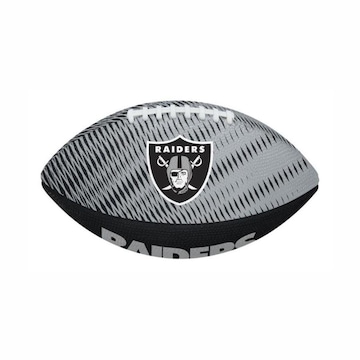 Bola de Futebol Americano Wilson Nfl Team Tailgate Raiders Las Vegas Junior - Infantil