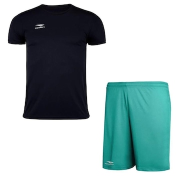 Kit de Futebol Penalty X: Camiseta + Calção Plus Size - Masculino