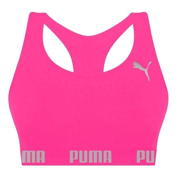 Top Fitness sem Bojo Puma Nadador Sem Costura - Feminino