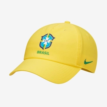 Boné Brasil Nike Club - Strapabck - Adulto