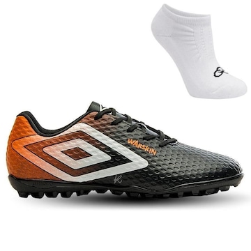 Chuteira Society Umbro Warskin + Meias - Adulto