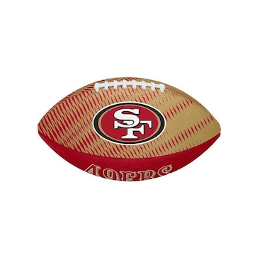 Bola de Futebol Americano Wilson NFL Team San Francisco 49Ers Tailgate Junior