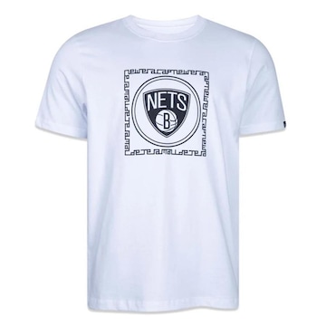 Camiseta New Era Brooklyn Nets Old Culture - Masculina