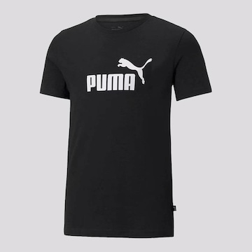 Camiseta Puma Ess Logo - Infantil