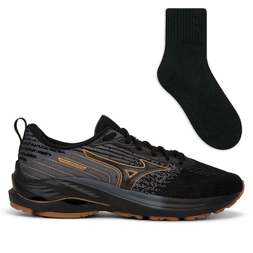 Tênis Mizuno Wave Vitality 5 Corrida + Meia Color Sports - Masculino