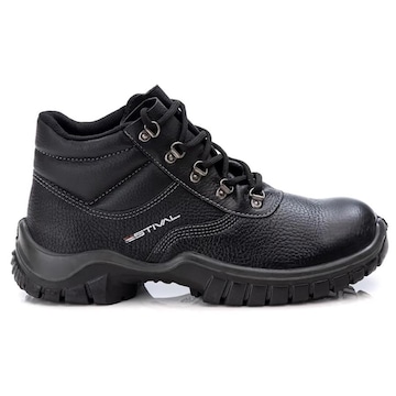 Bota de Segurança Estival Couro Bico Pvc - Masculina