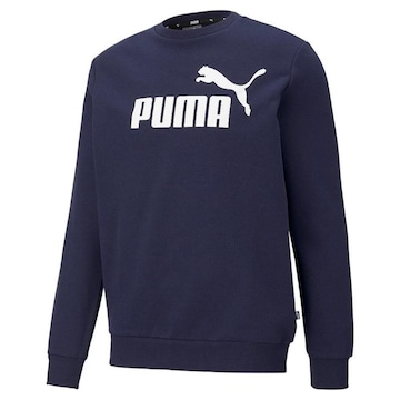 Blusão de Moletom Puma Careca Ess Big Logo - Masculino