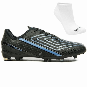 Chuteira de Campo Umbro Chrome + Meias - Adulto