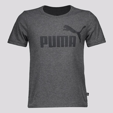 Camiseta Puma Ess Logo - Infantil