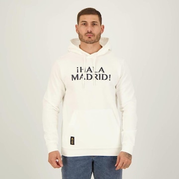 Blusão de Moletom com Capuz adidas Real Madrid Dna - Masculino