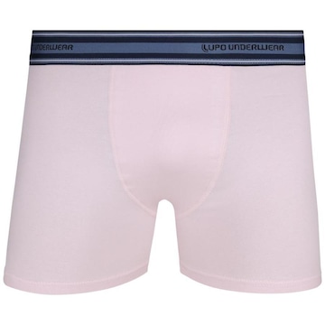 Cueca Boxer Lupo Algodão com Elastano - Adulto